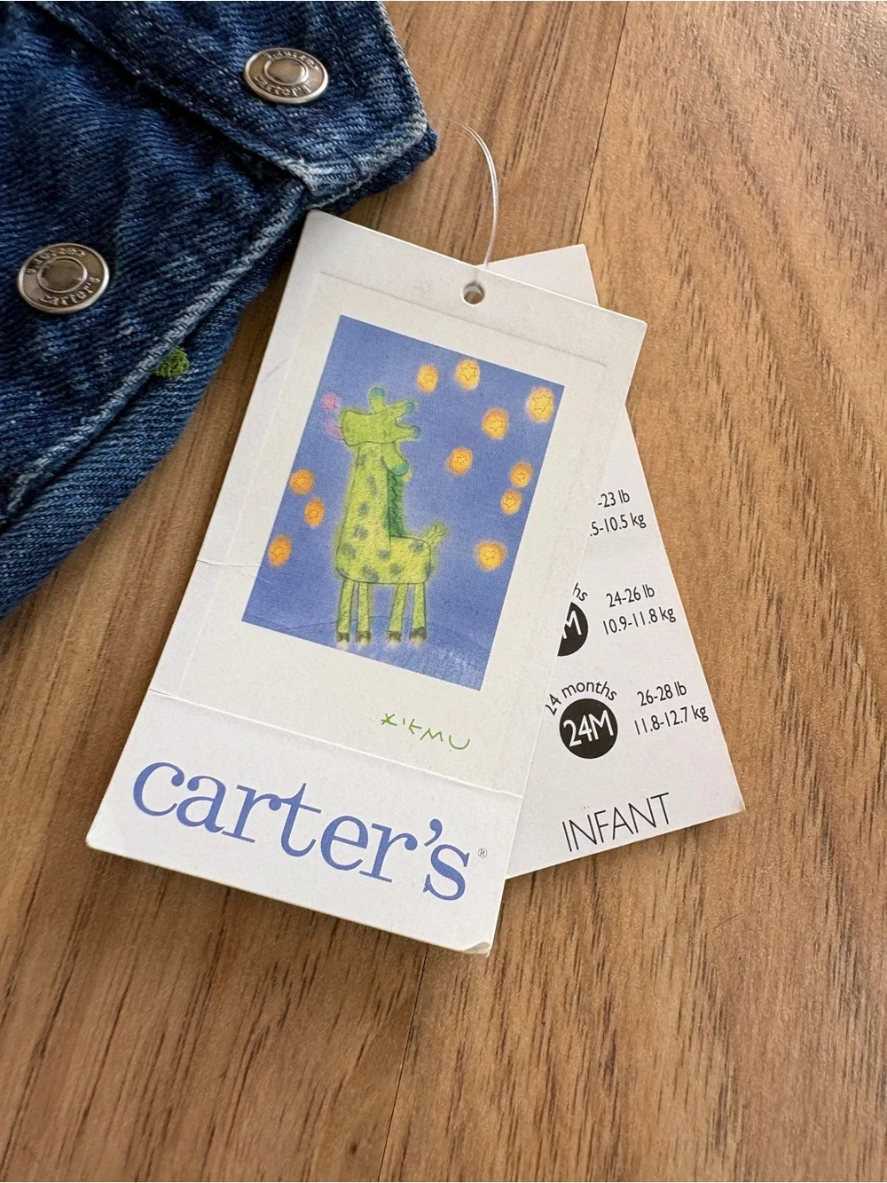 Vintage Carter's embroidered Overall with Colorful Heart Accents